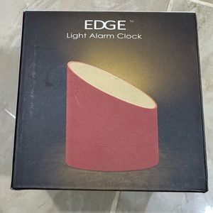 NWT Edge Light Alarm Clock